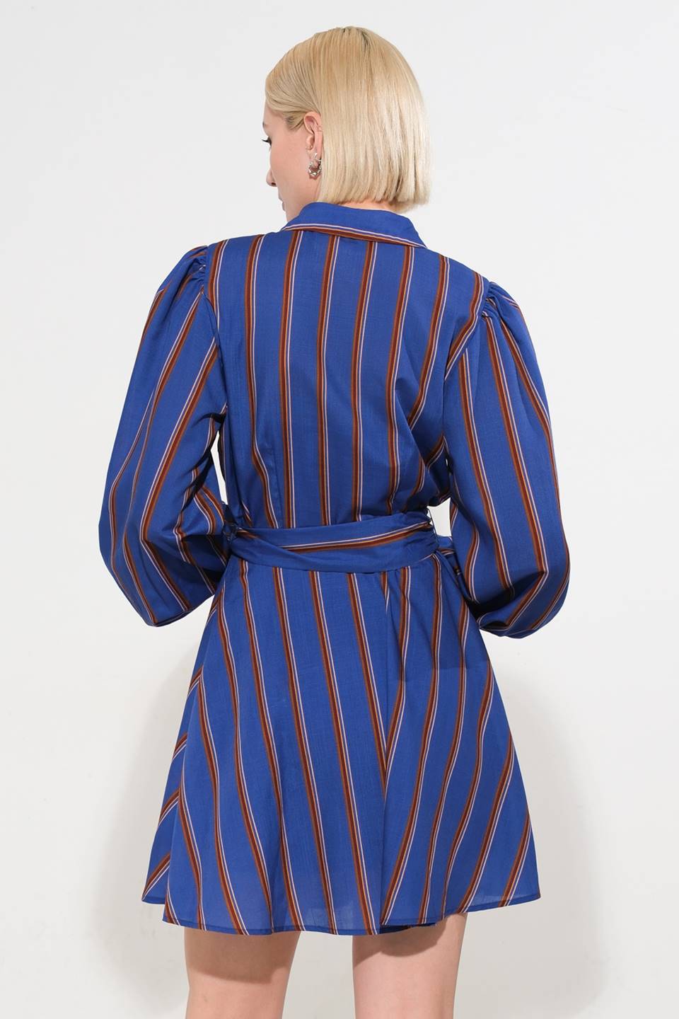 GIVE IT A GO WOVEN MINI DRESS Flying Tomato